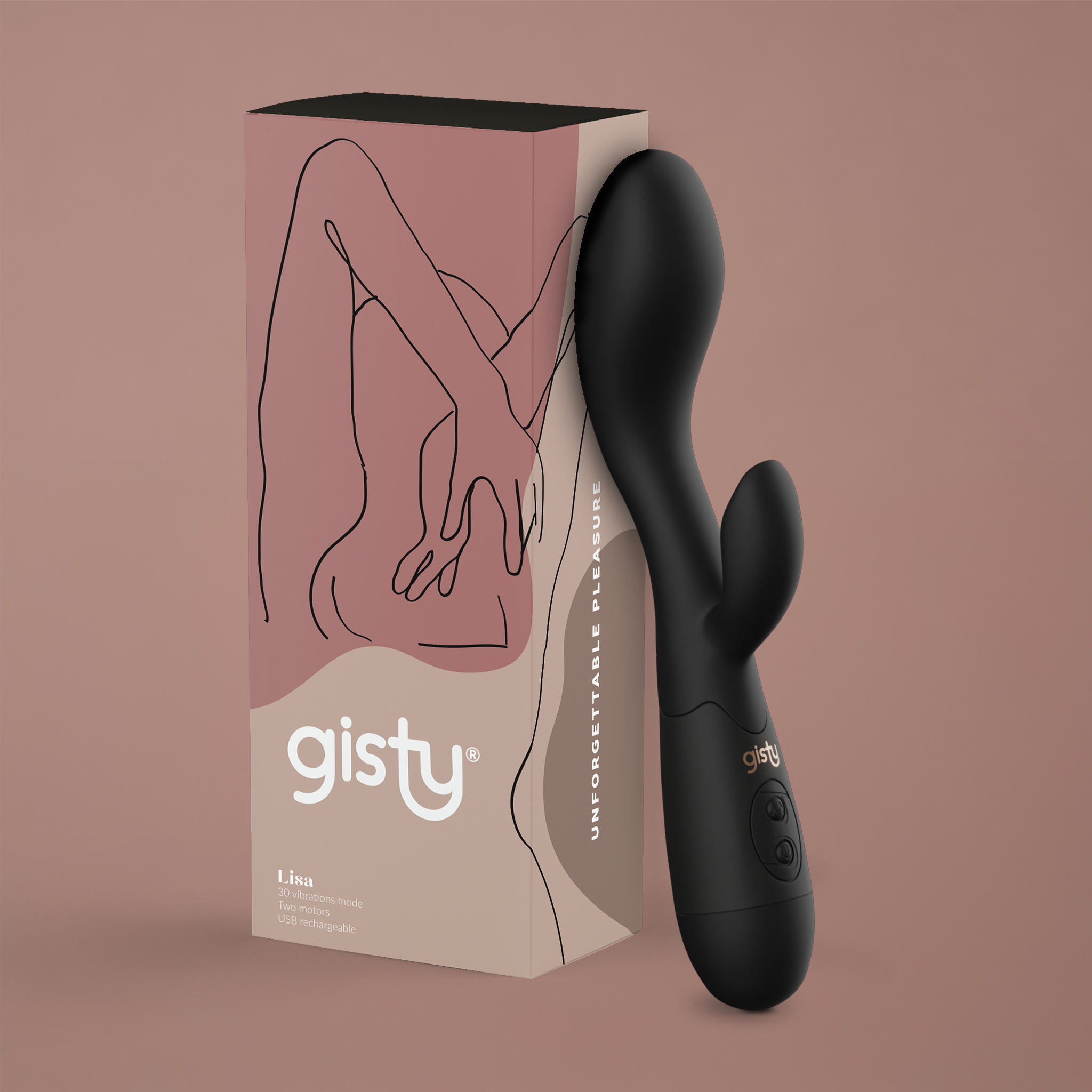 Wibrator Gisty Lisa